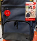 Skip Hop Flex Diaper Backpack Navy New w/ Tag Changing Pad Stroller Straps Bag