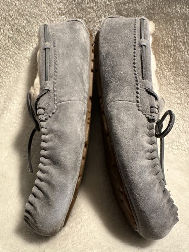 Zapatillas/mocasines UGG para mujer Ansley de gamuza forrados de piel de oveja talla 9 - Imagen 11 de 19