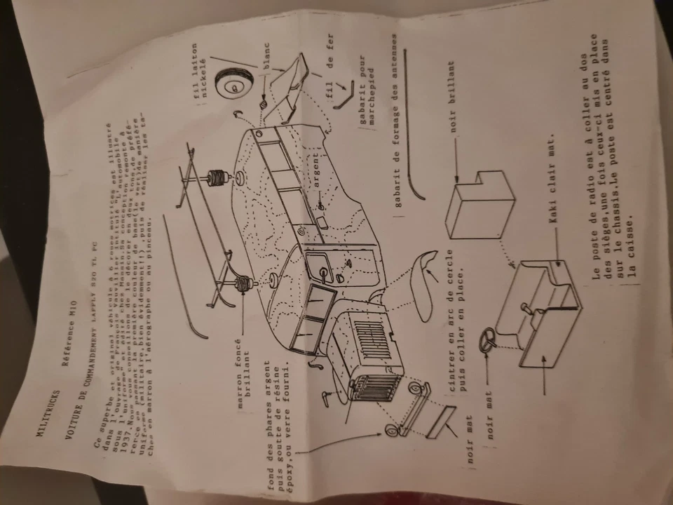 kit résine LAFFLY S20TL MINITRUCKS 1/50 - Photo 3/4