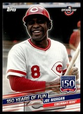 2019 Topps Opening Day 150 Years of Fun Joe Morgan Cincinnati Reds #YOF-12