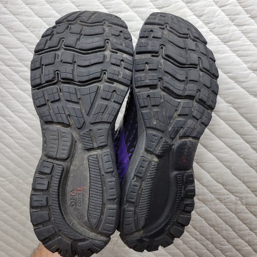 Brooks Ghost 13 Mens Sz 10.5D Shoes Black Purple Running Walking 1103481D098 - Picture 11 of 14