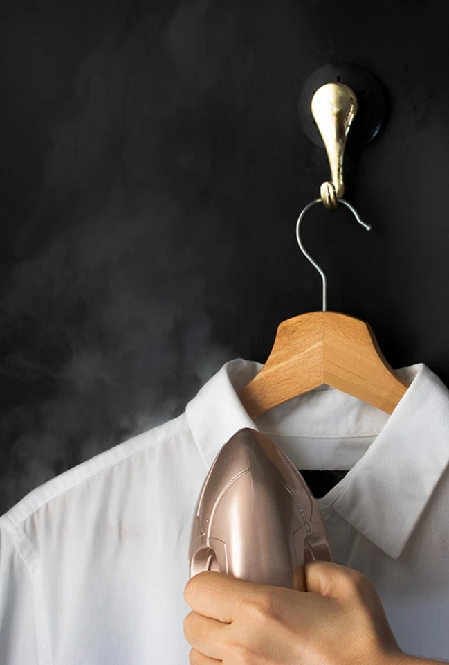 Plancha de vapor italiana profesional para TODAS las telas mejor para viajes aeropuertos y cruceros Foto 2 de 4