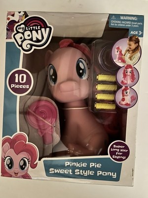 Pinkie Pie Sweet Style Styling Head Figure. My little Pony.