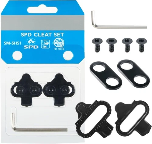 Shimano SPD SM-SH51 Single-Directional Release Cleats w/o Cleat Plate Nuts