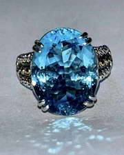 QVC Topaz Ring SIZE 10