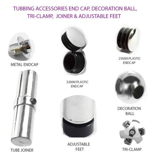 HeavyDuty 25mm OR 32mm Dia-Meter Hanging Rail Tubing System And Accessories - Picture 80 of 84