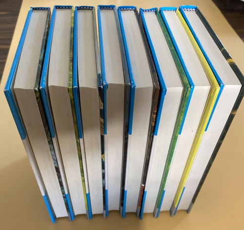 Lot of 8 Hardy Boys by Franklin W. Dixon Blue Gloss Hardcover Vintage Pre 1991 - Picture 12 of 20