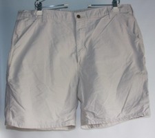 Carhartt Carpenter Shorts 42 Tan Beige 100 Cotton