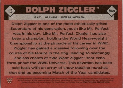 Tarjetas de lucha libre Topps Heritage WWE 2016 - tú eliges completa tu conjunto - Imagen 5 de 53