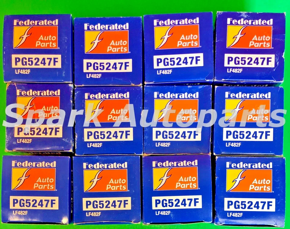 New Case of 12 Engine Oil Filter FEDERATED PG5247F For BMW 323i, X3, Z4, CH8081 — 第 2/3 张图片