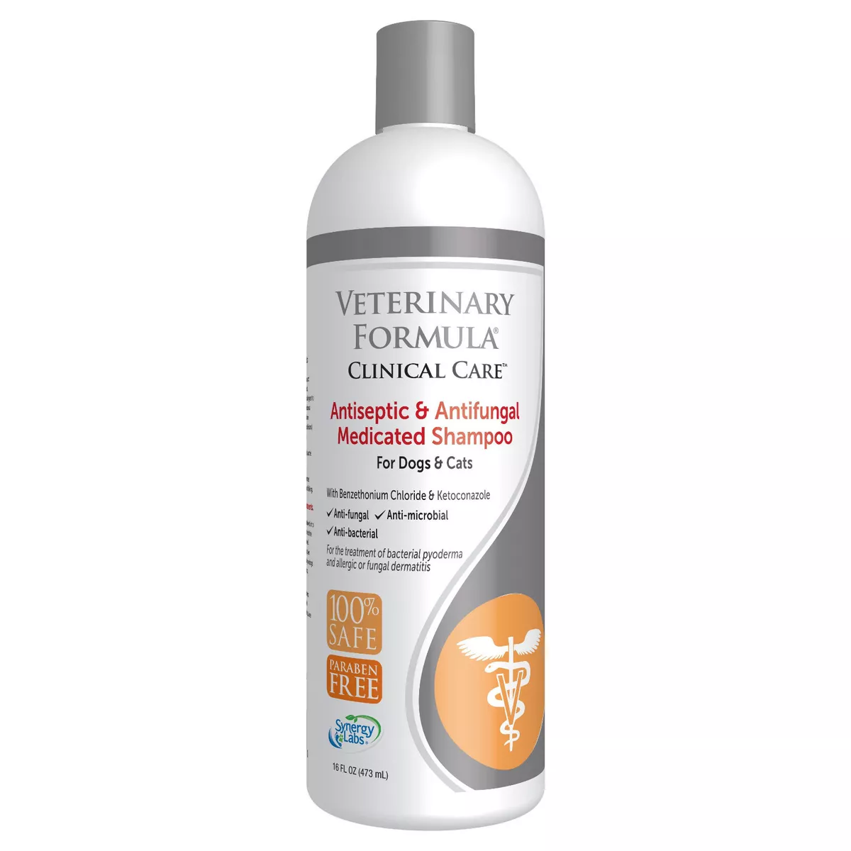 Veterinary Formula Clinical Care ANTISEPTIC ANTIFUNGAL SHAMPOO for DOGS CATS