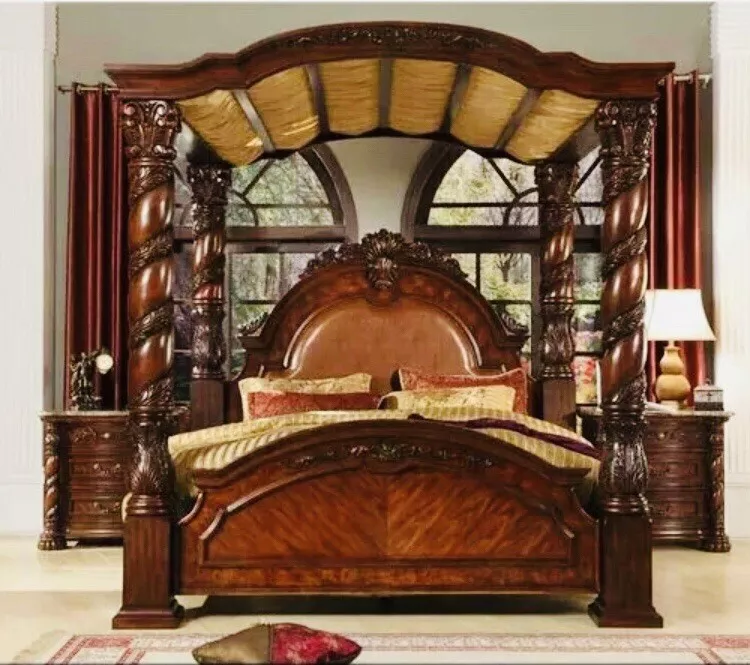 Luxury Canopy King Size Bed