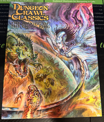 The Making of the Ghost Ring #85 DCC Goodman Games dungeon crawl classics