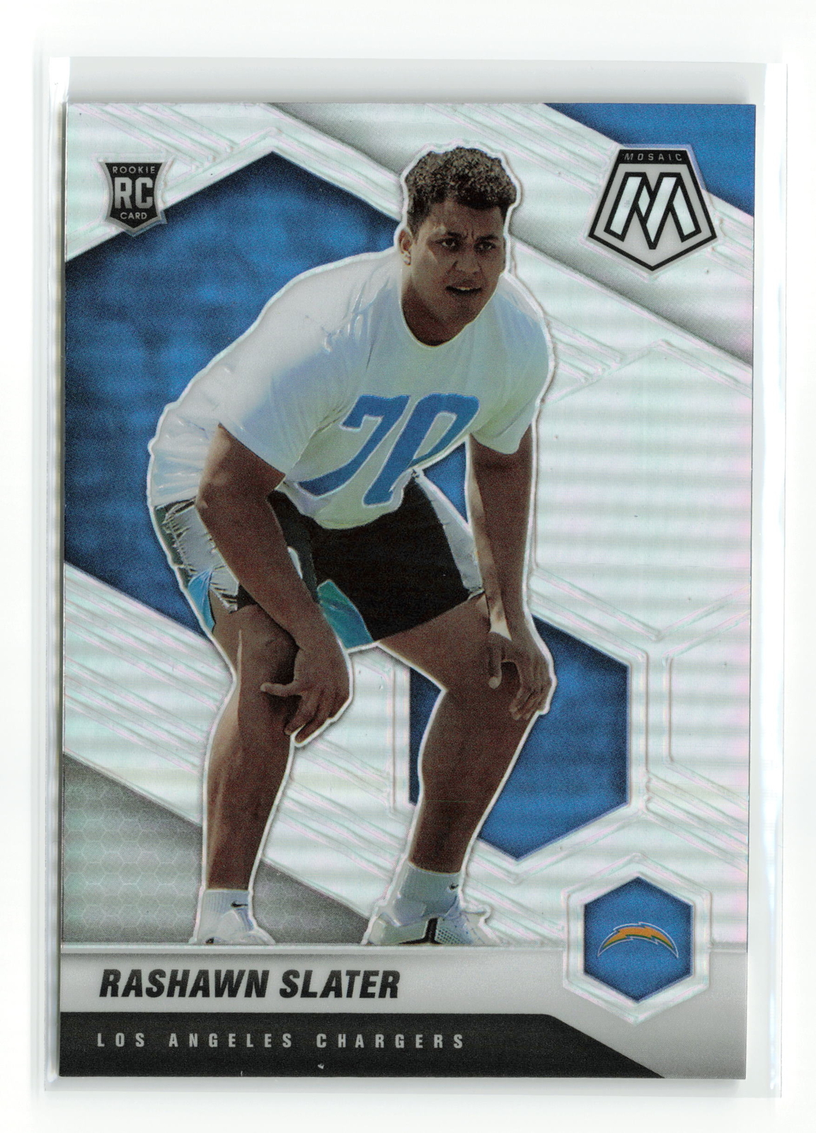 Rashawn Slater Panini Mosaic #371 Silver
