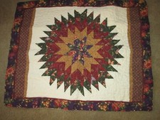 Home Collection Standard pillow sham-20 X 26 in-new-w/quilted cream top