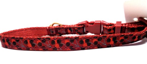 DOG DAZZLERS Metallic Red, Black, Pink Camoflauge Dog Collar (XS) (NEW) - Picture 6 of 6
