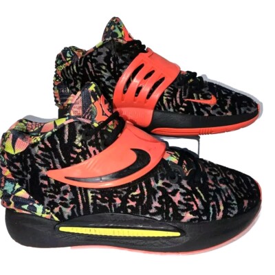 👀🔥Nike KD 14 Ky-D Dream Black Crimson Basketball Shoes CW3935