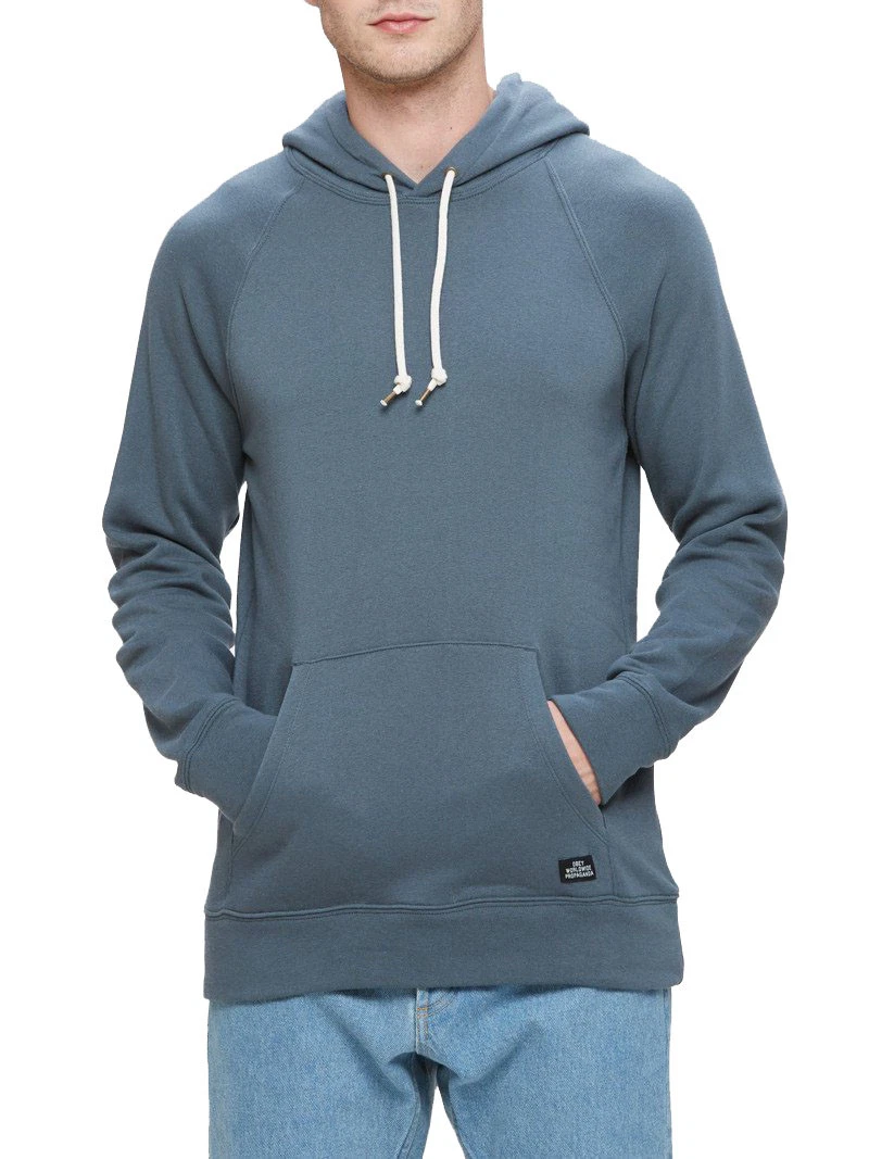Obey LOFTY CREATURE COMFORTS Dark Slate Oatmeal Pullover Sweatshirt Men's Hoodie