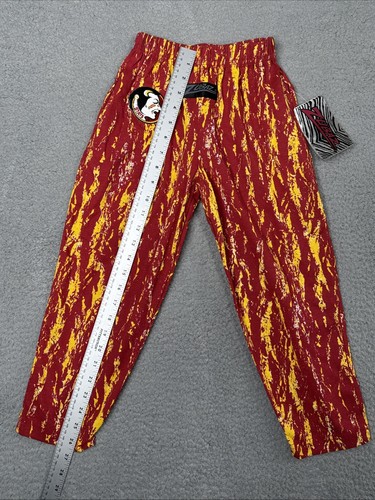 Zubaz Pants Youth Med (5-6) Florida State Seminoles NWT Pockets FSU Vintage - Picture 5 of 11