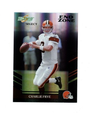 VERY RARE 2007 Select FOIL SSP CHARLIE FRYE /6! Browns SEE COND