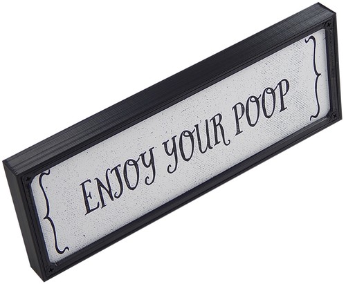 Funny & Cute Farmhouse Bathroom Toilet Sign Shelf Sitter Rustic Wall Home Decor - Picture 38 of 180