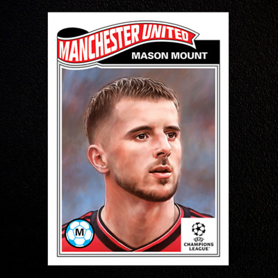 Mason Mount Topps UCC Living Card Set #599 Soccer Manchester U NM-MT