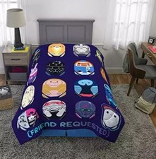 Franco Kids Bedding Super Soft Microfiber Reversible Comforter, Twin/Full Size