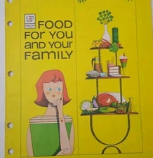 Vintage 1968 General Foods Food For You And Your Family Recipes Booklet