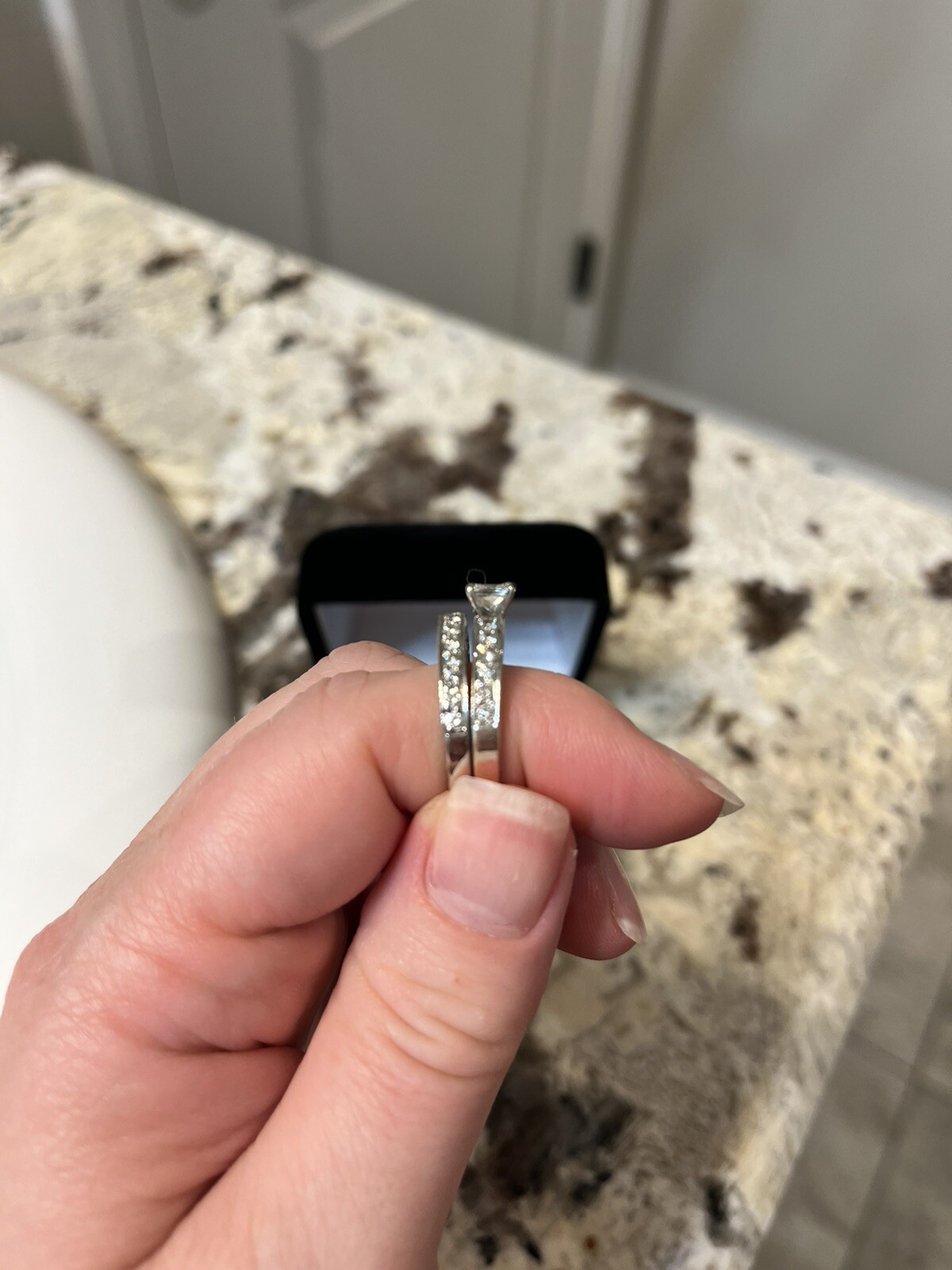 wedding ring set - image 4