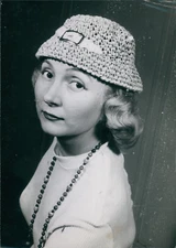 Actrice Marguerite Assam, ca.1950, vintage silver print vintage silver print