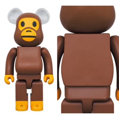 Bearbrick Baby Milo Clear Ear Ver 100% series Medicom 400 Bearbrick Baby Milo Clear Ear Ver 100% series Medicom 400