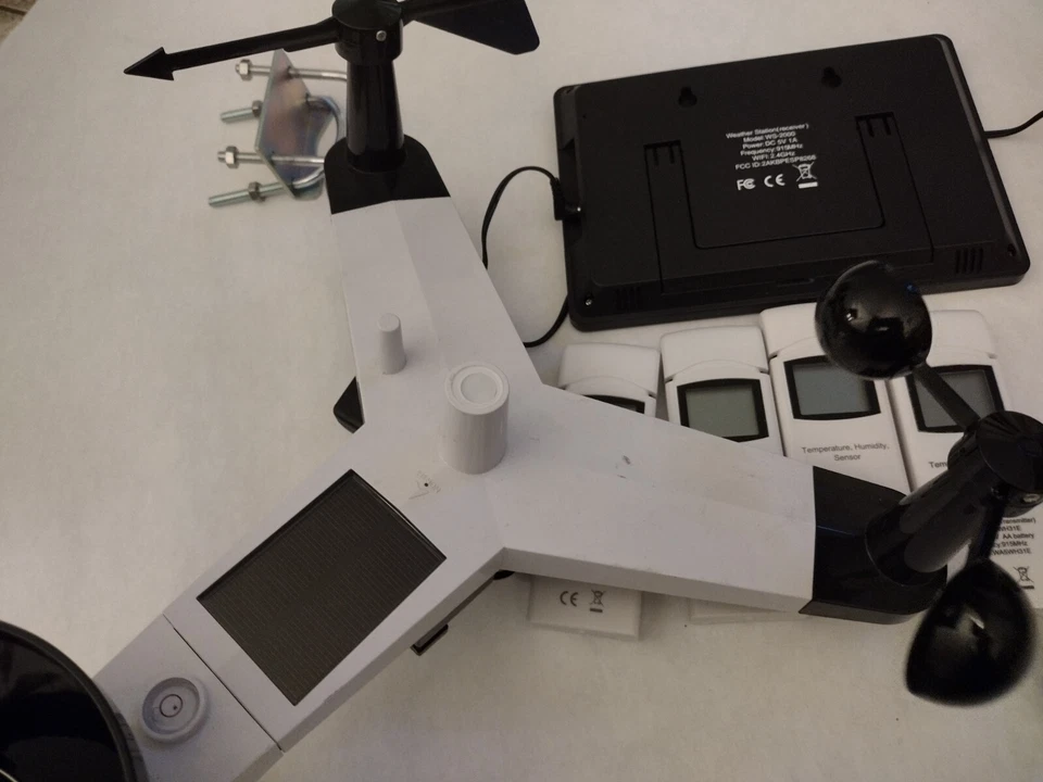 Ambient Weather  Station  WS-2000 package deal outdoor air quality sensor pm25 - Image 3 of 4