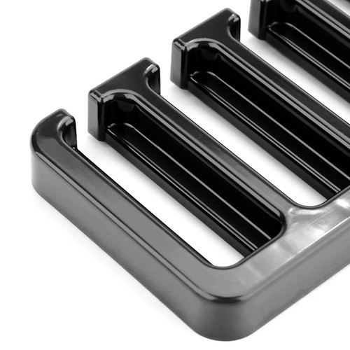 Tie Belt Scarf 10 Slot Scarf Rack Wardrobe Space Organizer Plastic Black AU - Picture 6 of 11