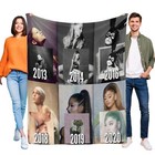 Throw Blanket Ariana Super Soft & Comfy Naptime Blanket for Children Gifts