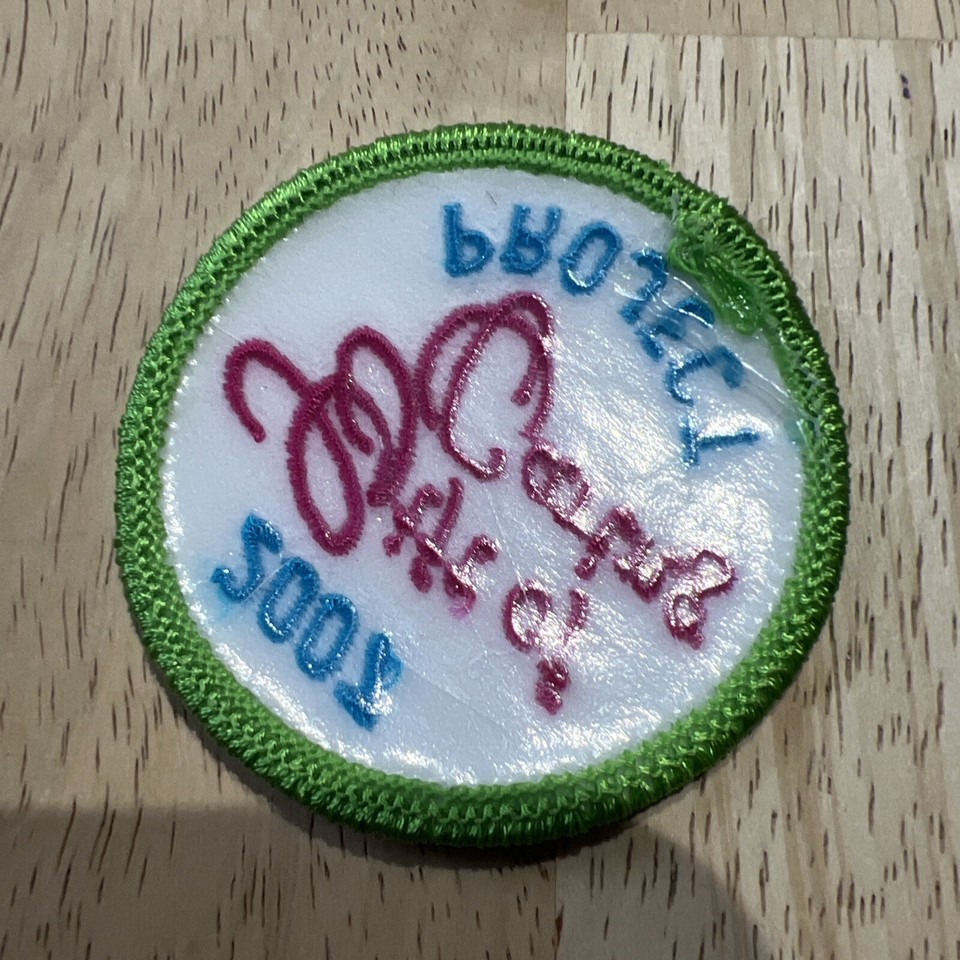 Girl Scouts Gift Of Caring Project 2007 Iron On Patch New eBay