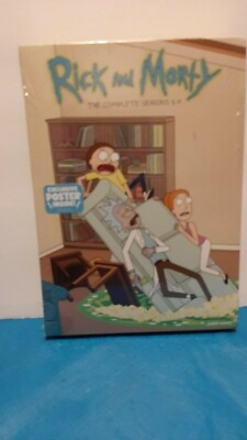 rick and morty season 1-4 DVD