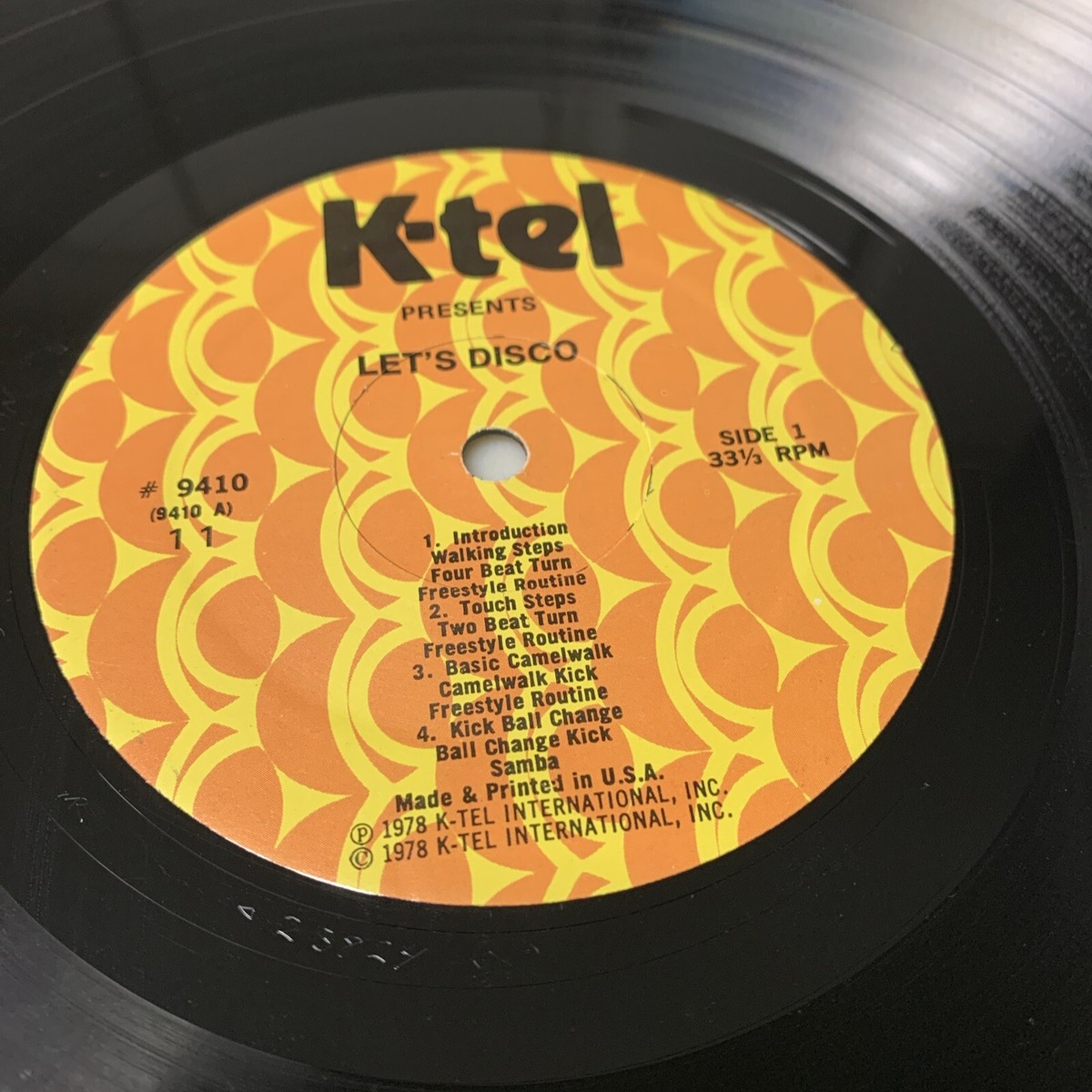 Various Artists Let's Disco K-tel Record Album Vinyl LP 1978 | eBay