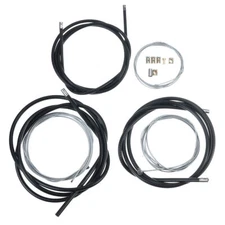 Cable Kit Universal Motorcycle Clutch Cable + Brake Cable + Throttle Cable Set