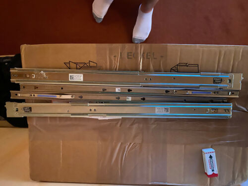 Dell W874K Server Rack Rails D419M Y819K PowerEdge 1U 1HE R310 R410 R610 u.a. - Afbeelding 2 van 4