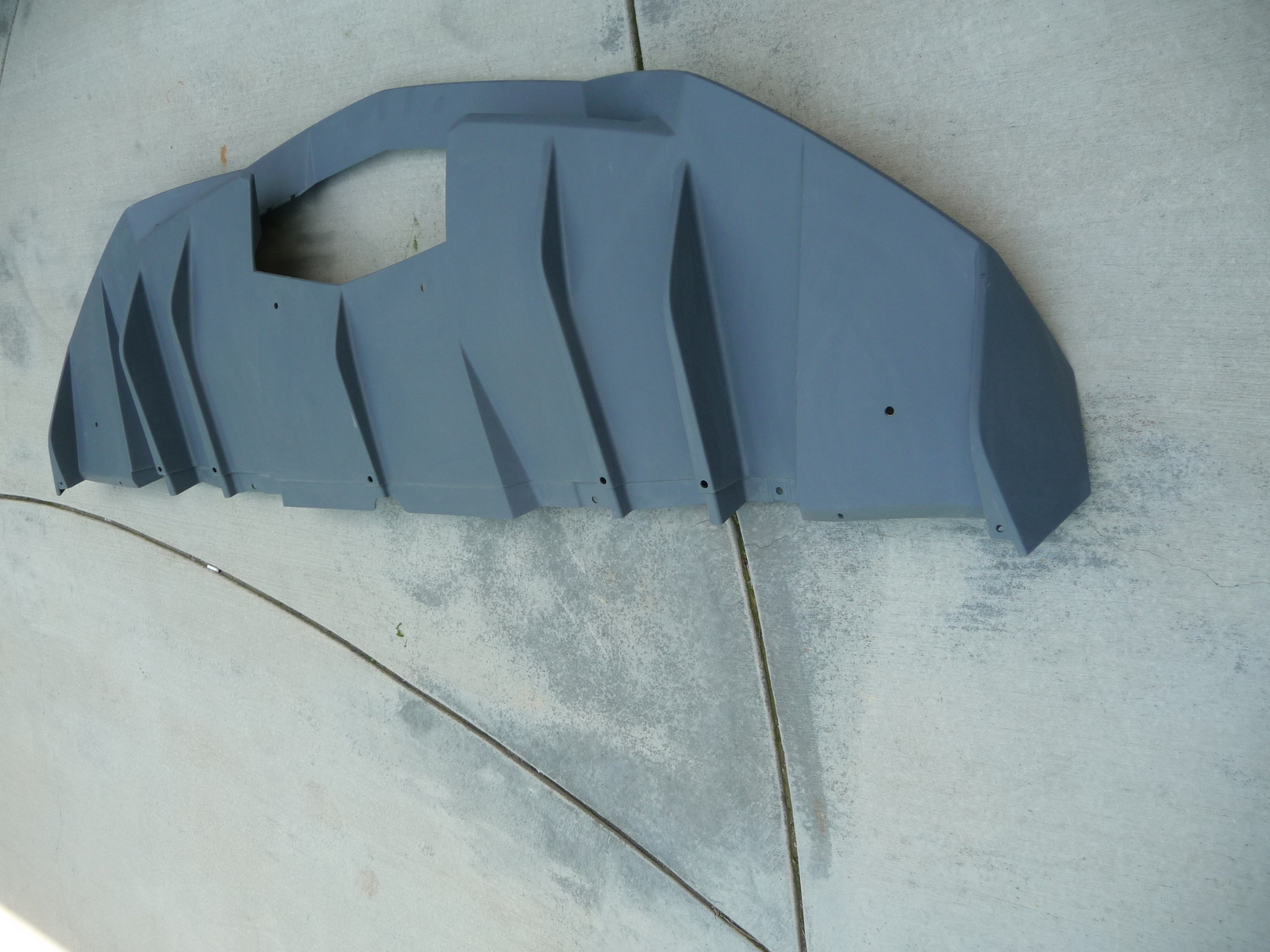 12-16 Lamborghini Aventador LP700 Rear Bumper Lower Diffuser Spoiler Covering OE