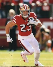 CHRISTIAN MCCAFFREY SAN FRANCISCO 49ERS  8X10 SPORTS PHOTO (UU-2)