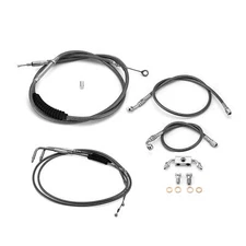 16"-18" Apes Brake Clutch Throttle Cable For Harley 12-16 Dyna Switchback ABS