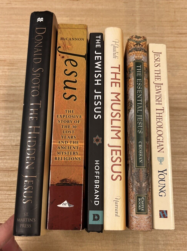 Lot of 6 Books About Jesus, Theologian, Hidden Jesus, Jewish Jesus, Muslim Jesus - Picture 8 of 9