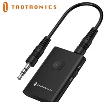 Bluetooth Transmitter Receiver 2in1 Wireless 3.5mm AUX Audio Adapter for TV Car