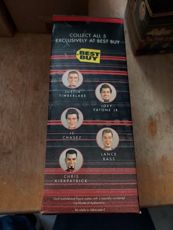 Best Buy *NSync Collectible Bobble Head Dolls JC Chasez eBay