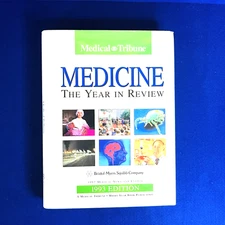 Medicine Year In Review 1993 Edition Book Hardcover by Bristol-Myers Squibb Co