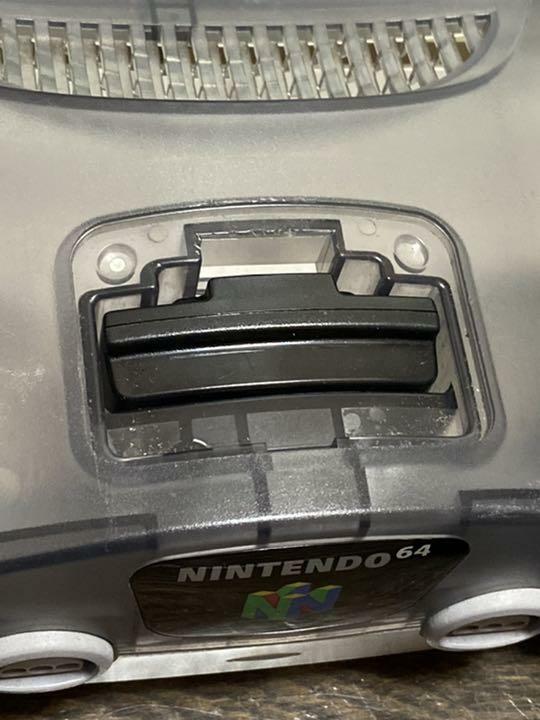 Nintendo 64 Clear Grey Console JUSCO Limited Edition from Nintendo 64 Clear Grey Console JUSCO Limited Edition from