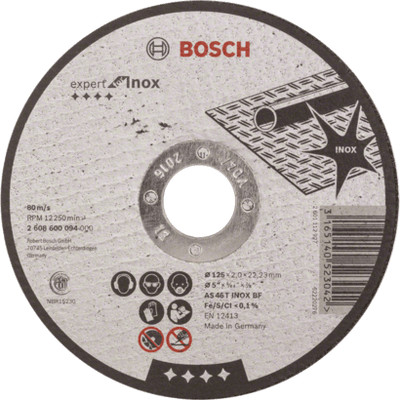 New Genuine Bosch 2608600094 Expert for Inox Cutting Disc For small angle