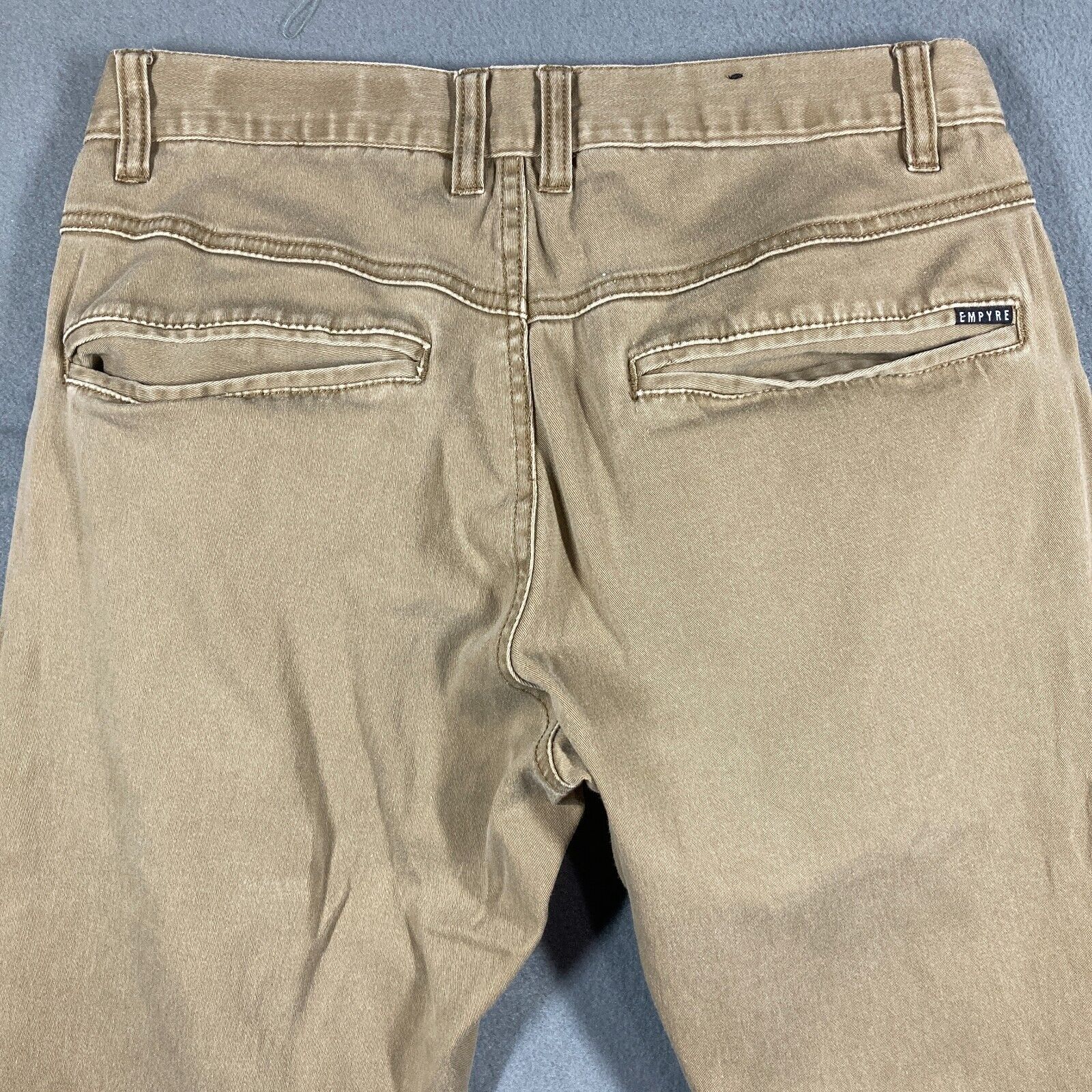 Empyre Jeans Mens Size 28 Camel Tan Khaki Sand Sk… - image 10