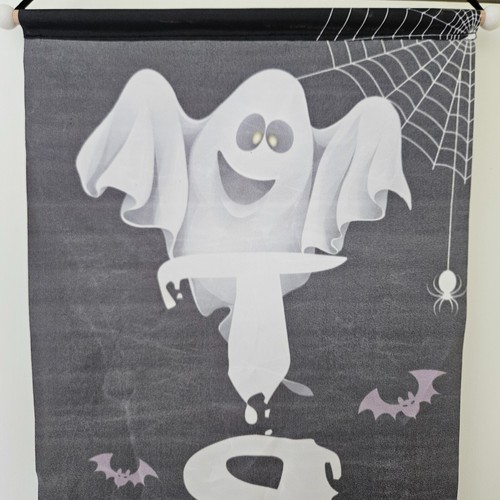 Set striscione porta Halloween 72"x13" dolcetto o scherzetto e streghe ottobre decorazione esterno - Foto 4 di 25